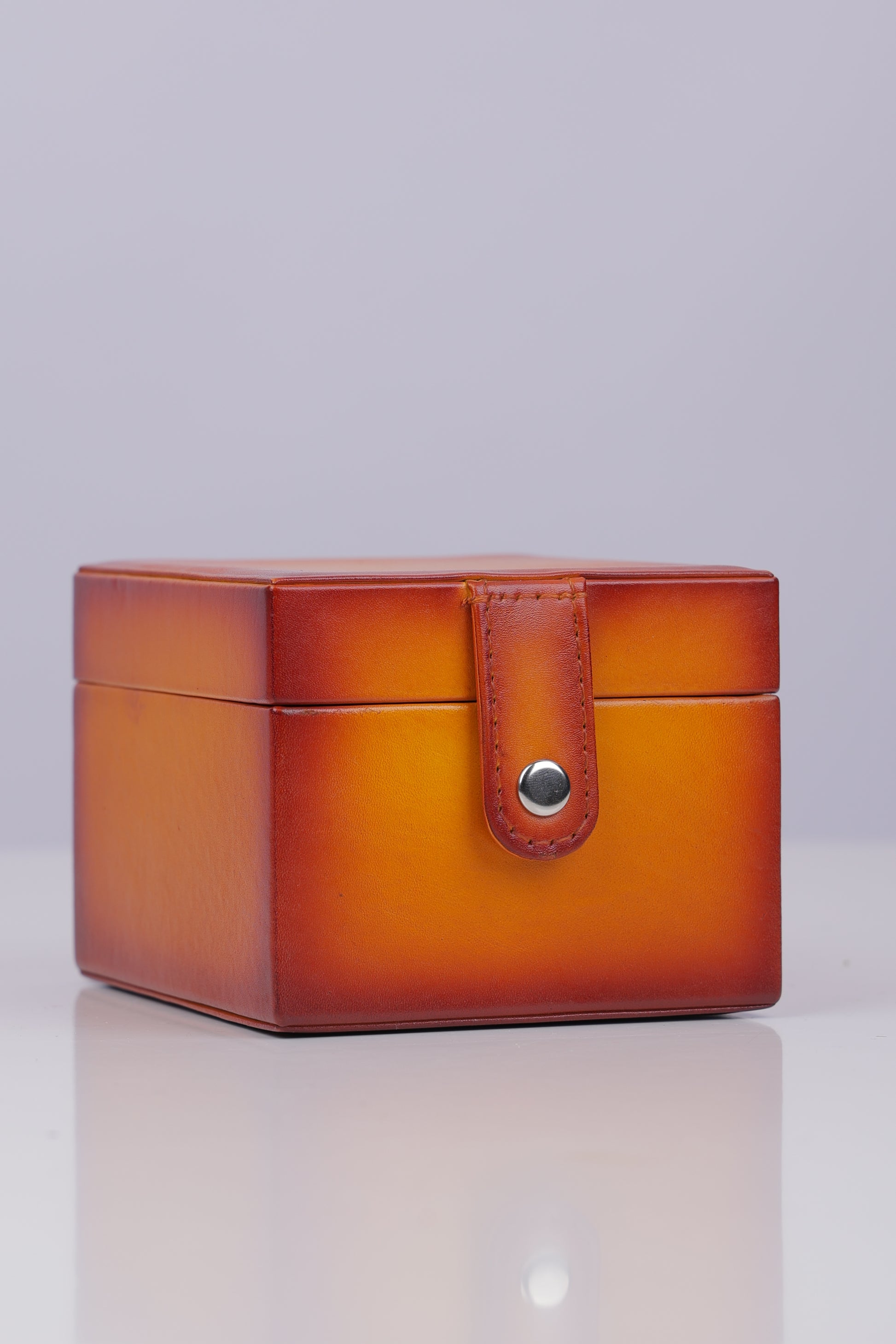 AMBER PATINA WATCH BOX-1 SLOT