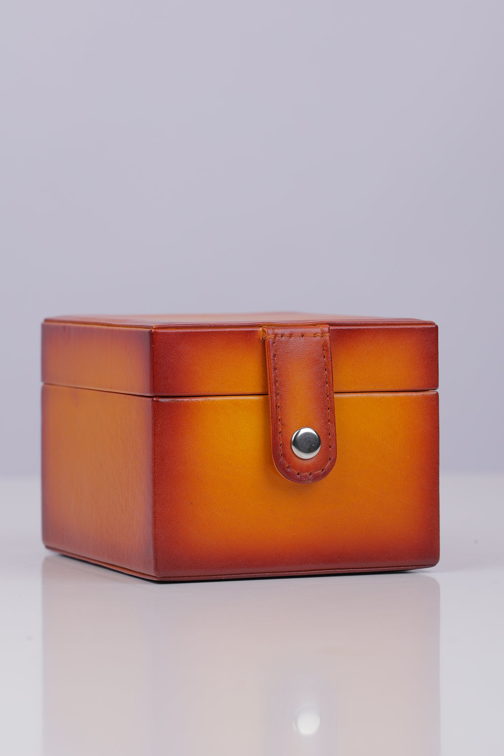 AMBER PATINA WATCH BOX-1 SLOT