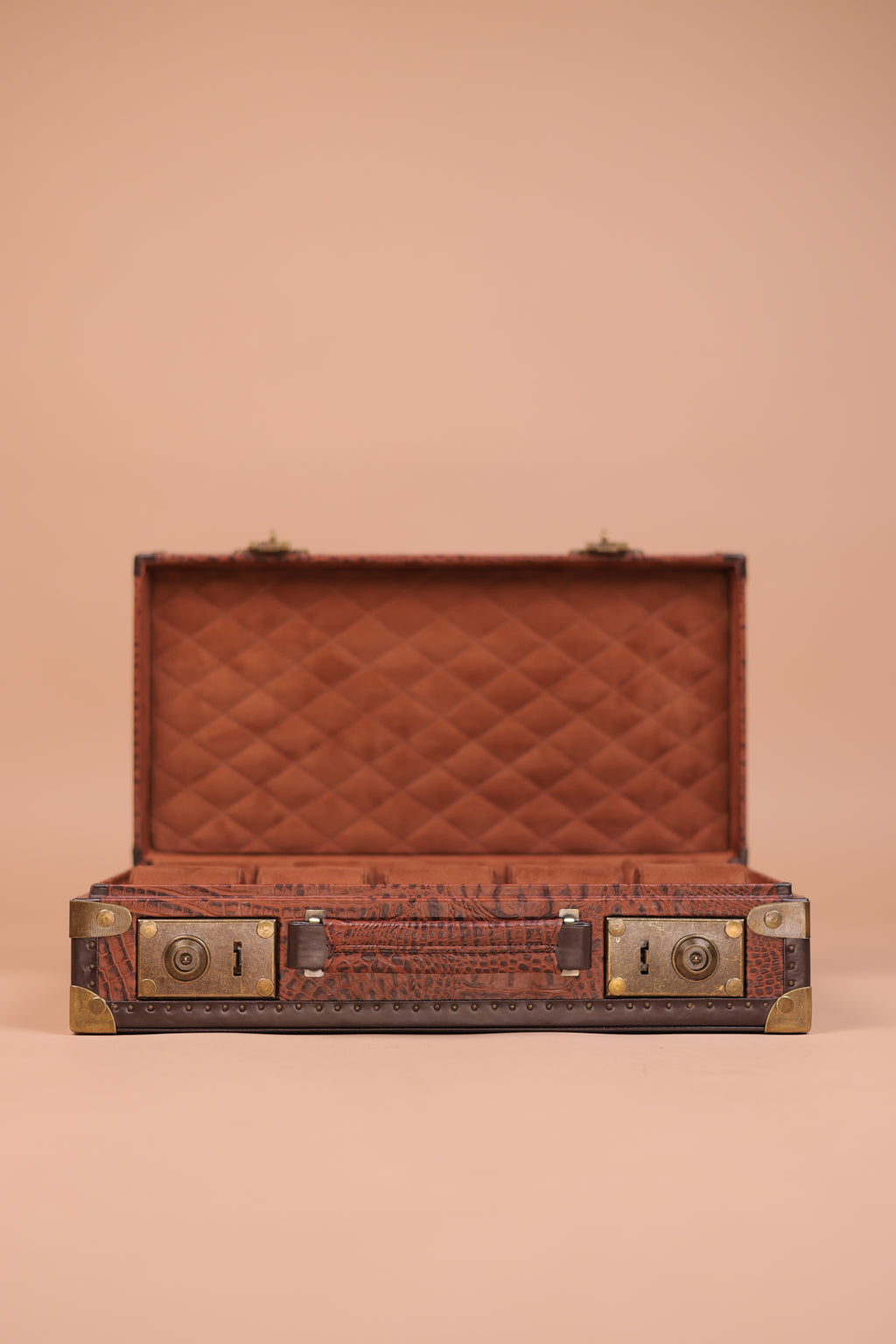 The Cognac Citadel Watch Trunk