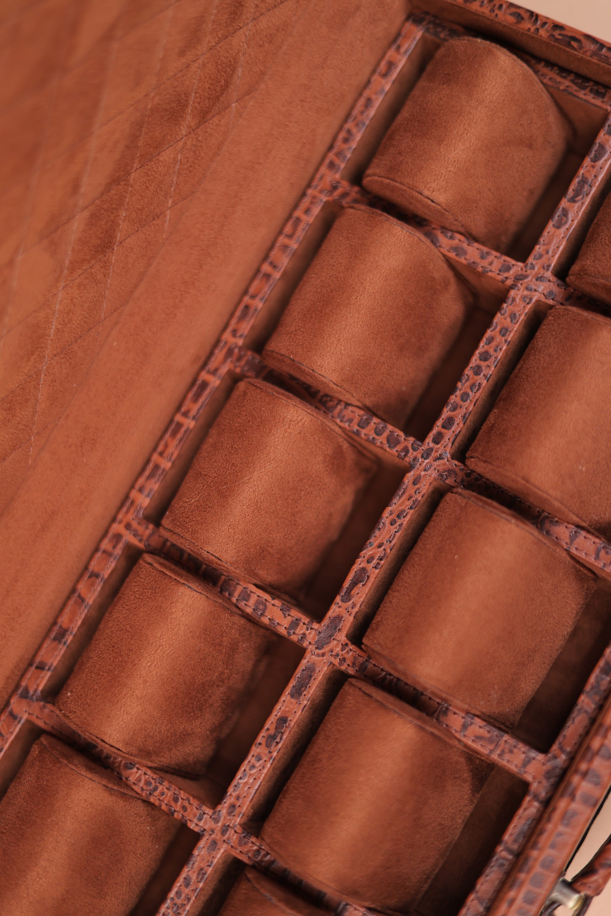 The Cognac Citadel Watch Trunk