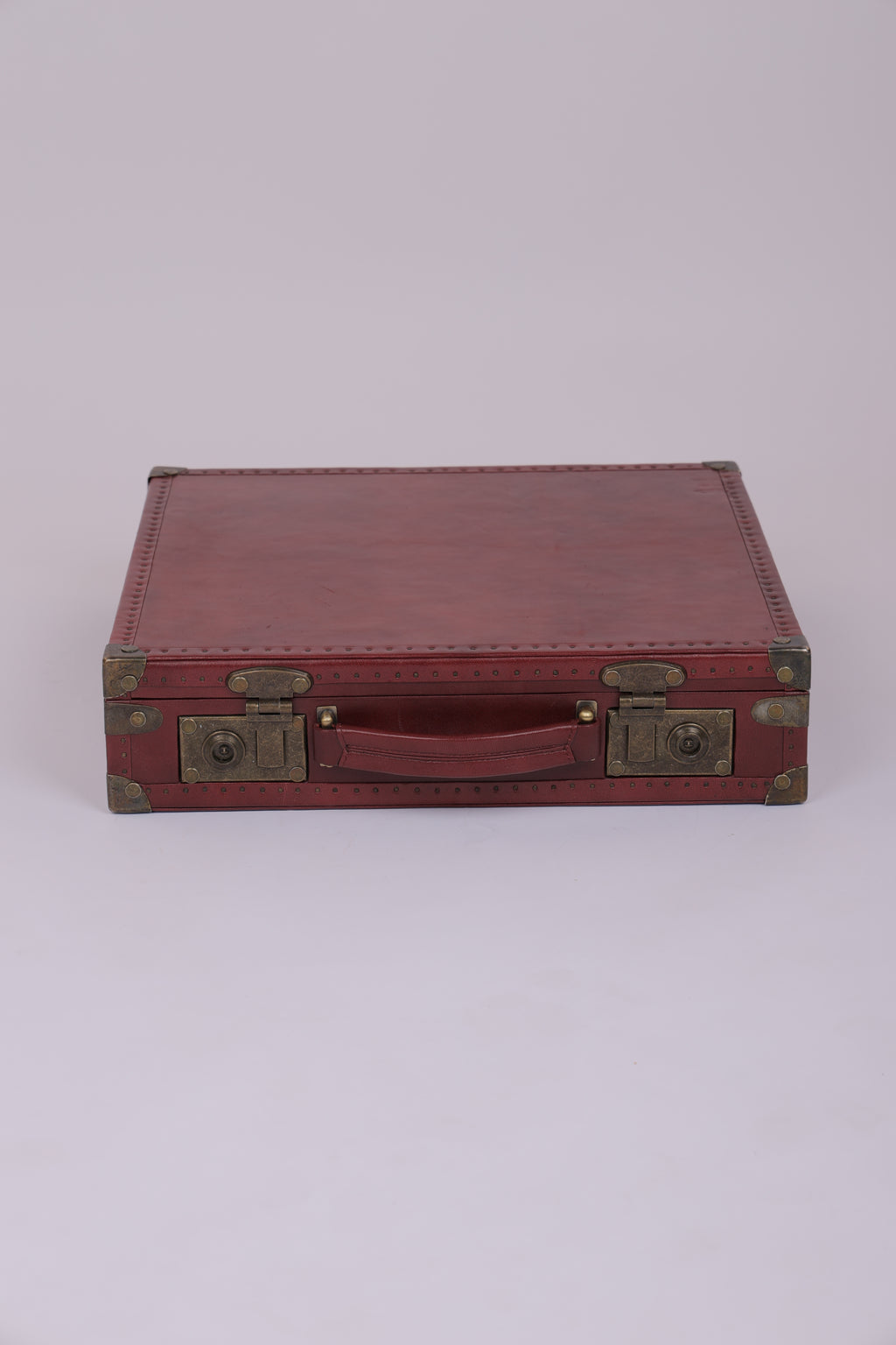Vintage Leather 20-Slot Watch Storage Case – Collector’s Display Box