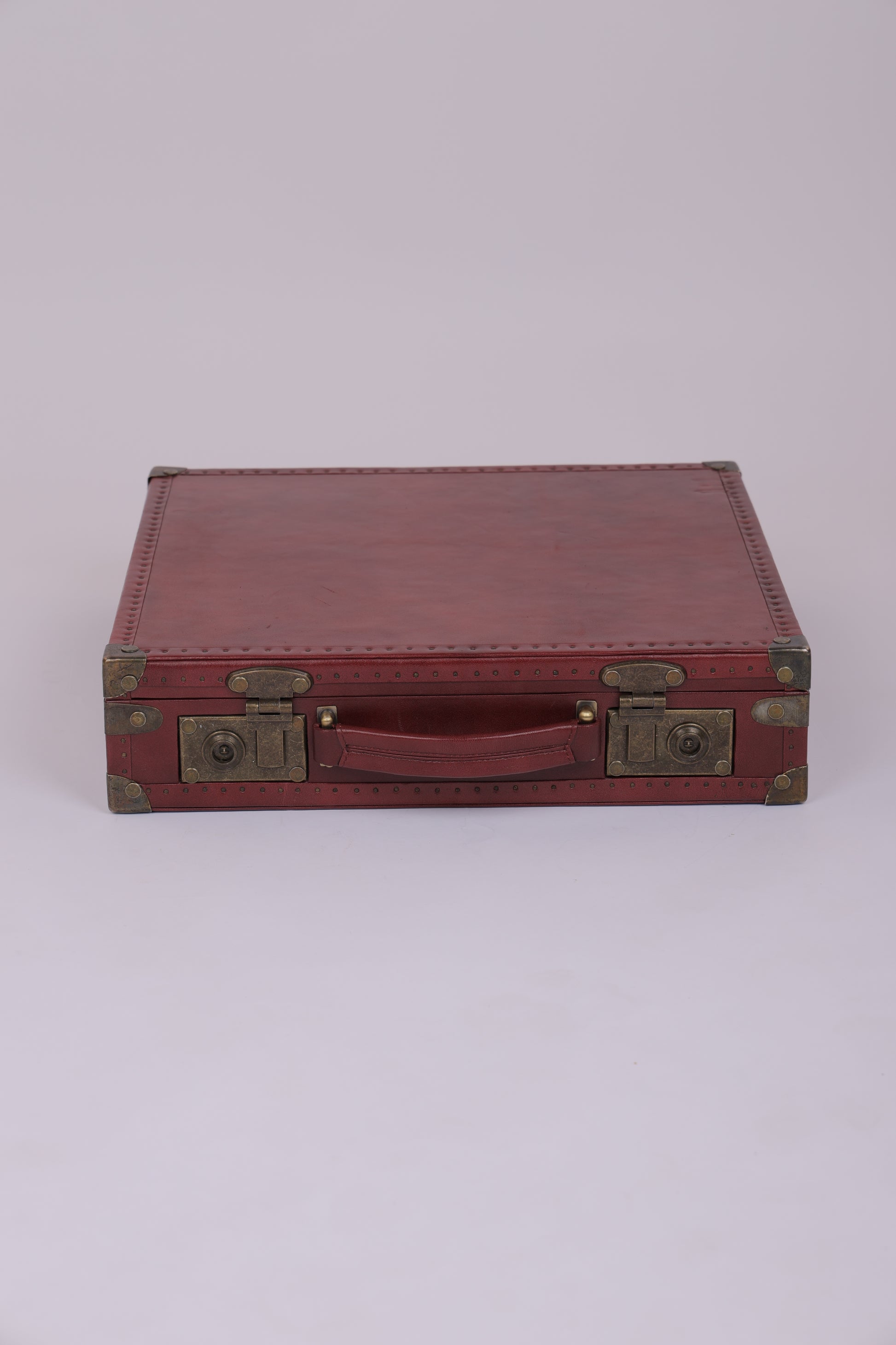 Vintage Leather 20-Slot Watch Storage Case – Collector’s Display Box